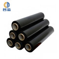 Бесплатный образец LLDPE Packing Wrapping Roll Black Stretch Film